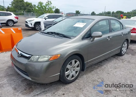 2008 Honda Civic Lx из США, поврежденный, VIN 2HGFA16548H350935